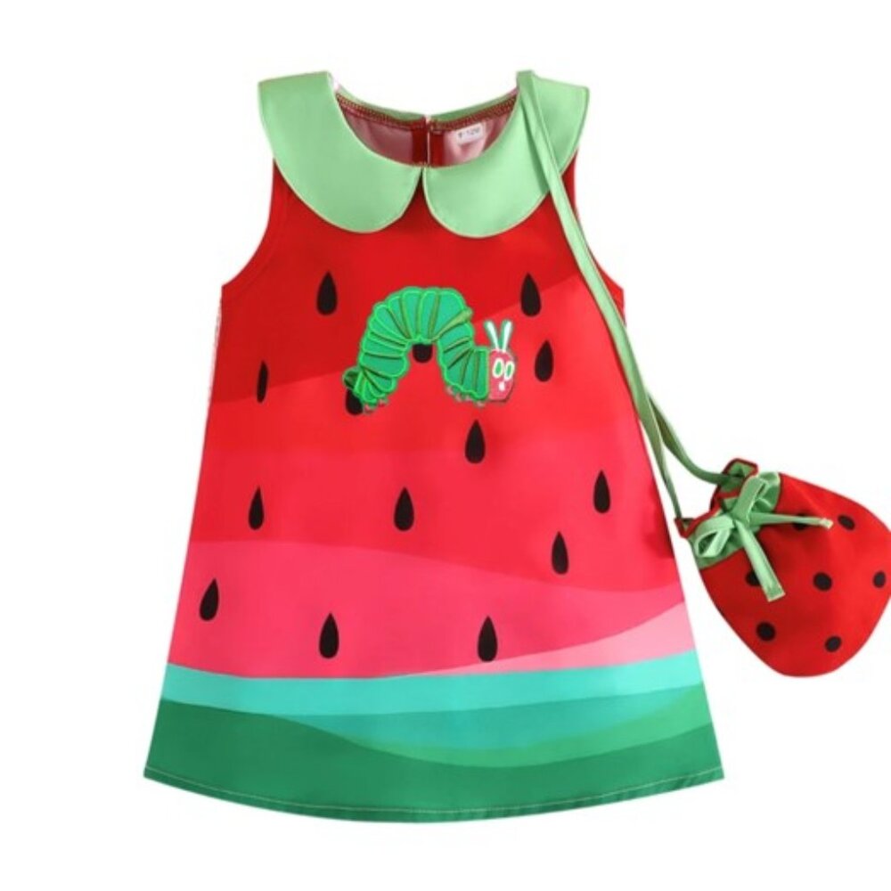 The Very Hungry Caterpillar Dress Birthday Outfit Dress Caterpillar Clothes